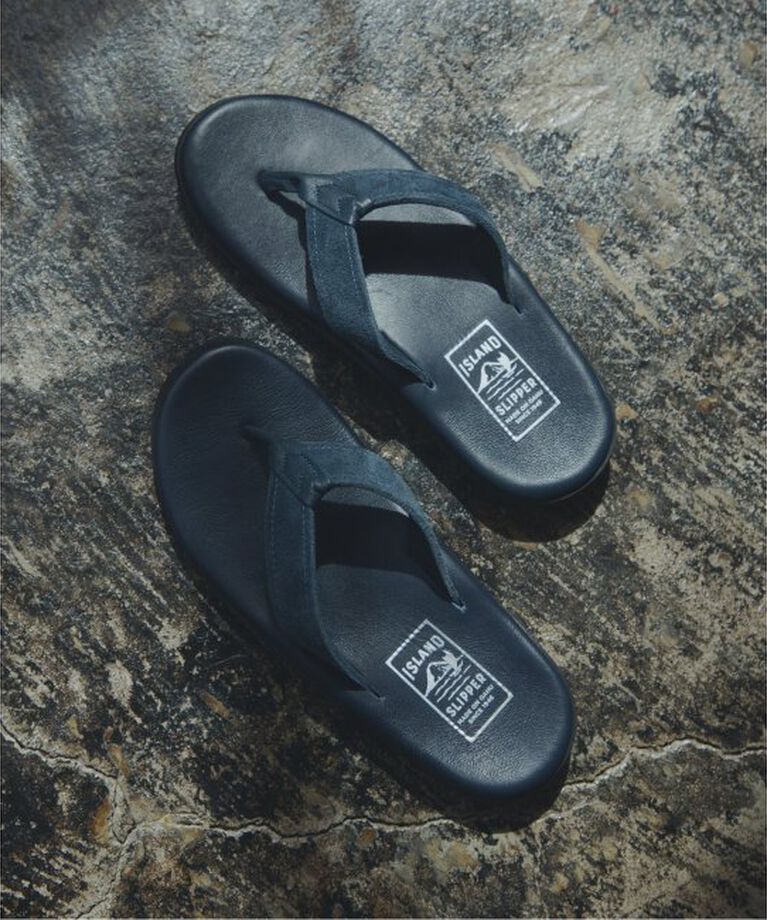 JOURNAL STANDARD「ISLAND SLIPPER×JOURNAL STANDARD / アイランドスリッパ 別注サンダル」|サンダル|ネイビー
