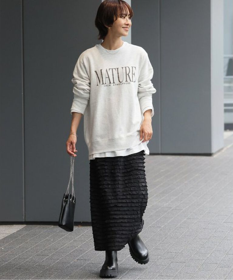 JOURNAL STANDARD relume「《2枚セット》3WAY Tシャツレイヤードスウェット」|スウェット・ジャージ|