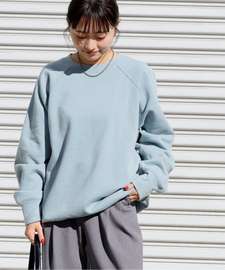 JOURNAL STANDARD relume「《追加》別注【Healthknit/ヘルスニット】*RELUME C/N SWEAT：スウェット」|スウェット・ジャージ|ブルー A