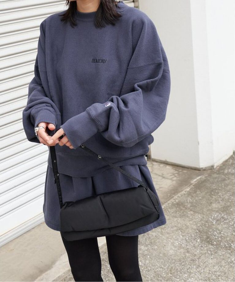 JOURNAL STANDARD「【CHAMPION×JOURNAL STANDARD】by HOLIDAY　REVERSE WEAVE CREW」|スウェット・ジャージ|ネイビー
