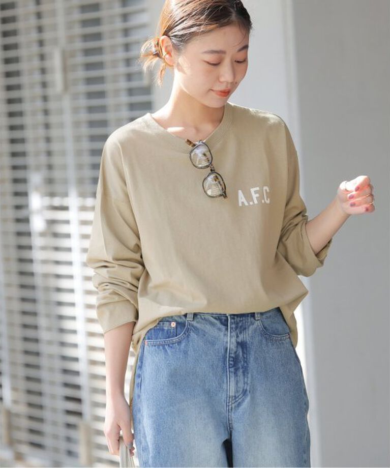 JOURNAL STANDARD relume「バックロゴフットボールTEE」|Tシャツ・カットソー|グレーA