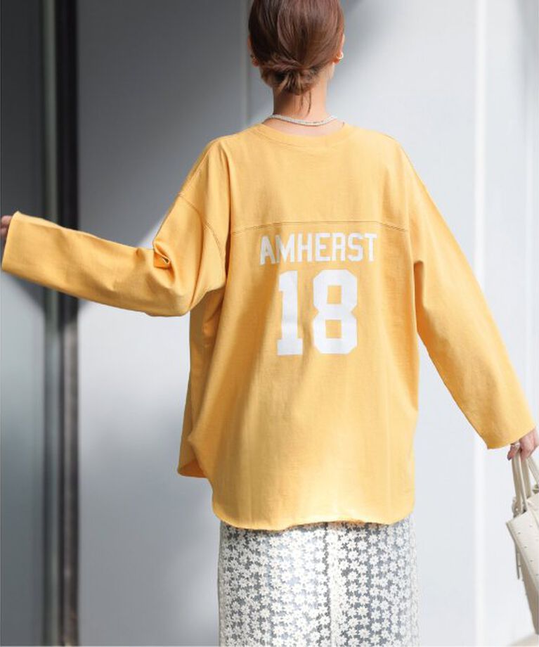JOURNAL STANDARD relume「バックロゴフットボールTEE」|Tシャツ・カットソー|イエロー