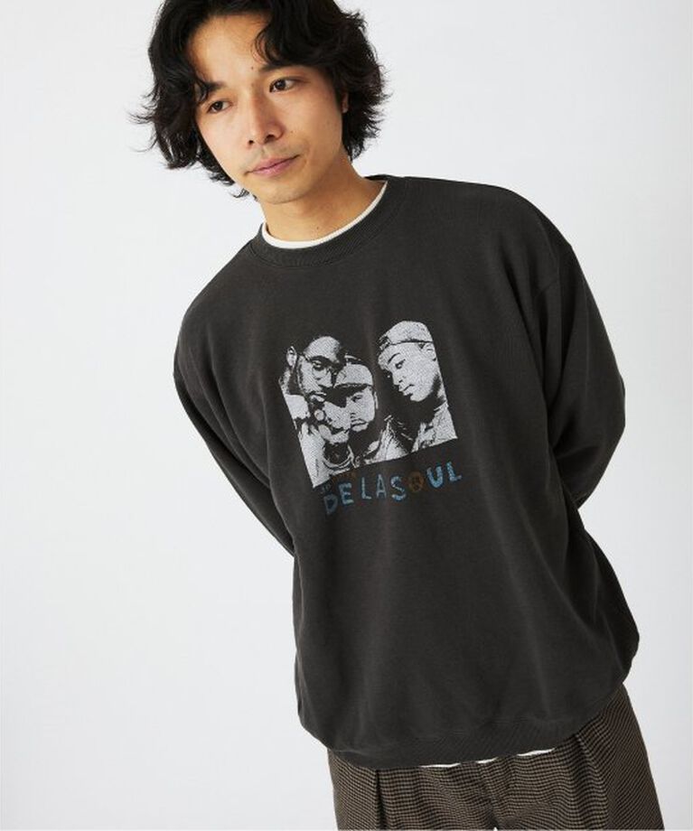 JOURNAL STANDARD relume「De La Soul / デ・ラ・ソウル 別注 プリント スウェット」|スウェット・ジャージ|ブラック A
