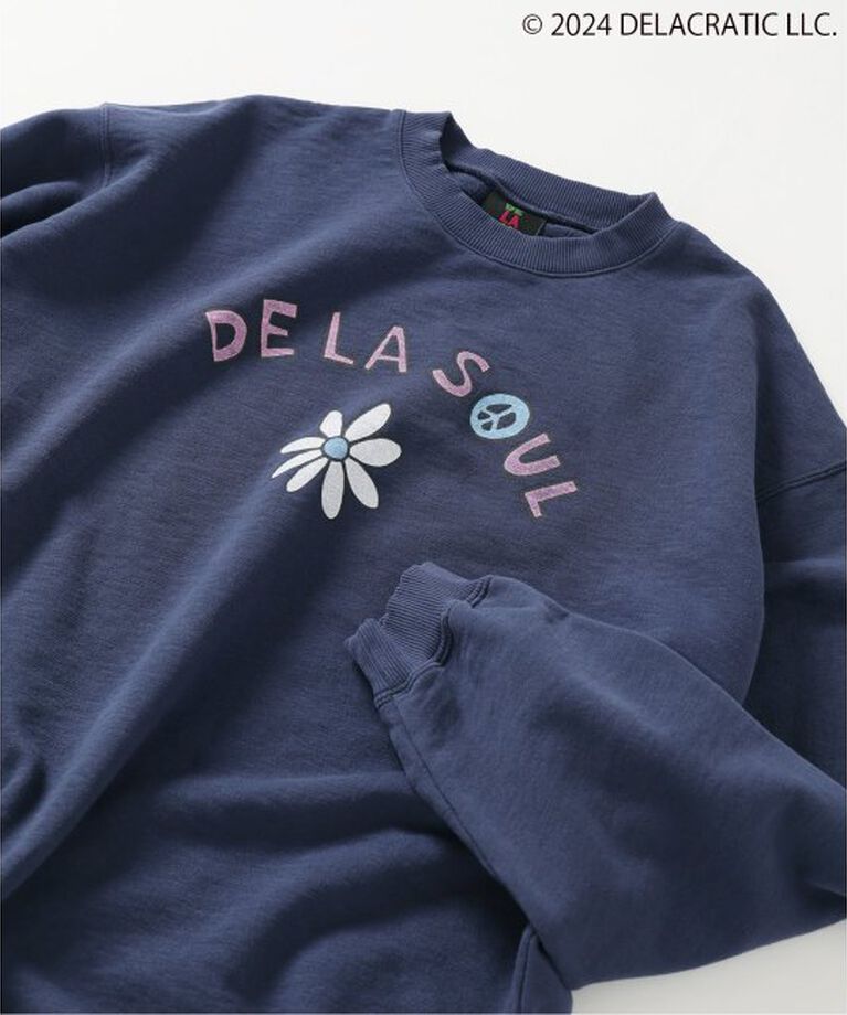 JOURNAL STANDARD relume「De La Soul / デ・ラ・ソウル 別注 プリント スウェット」|スウェット・ジャージ|ネイビー