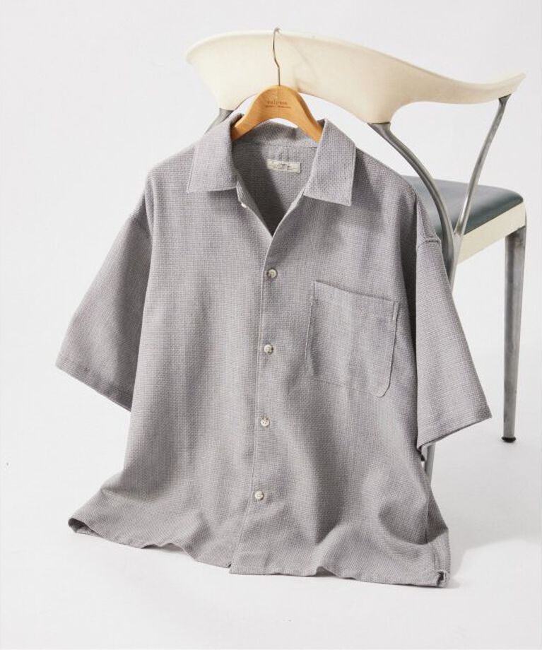 JOURNAL STANDARD relume「C/L メランジ ドビー 半袖シャツ」|シャツ・ブラウス|グレーB