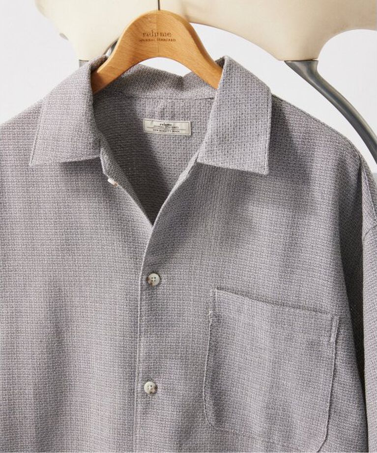 JOURNAL STANDARD relume「C/L メランジ ドビー 半袖シャツ」|シャツ・ブラウス|