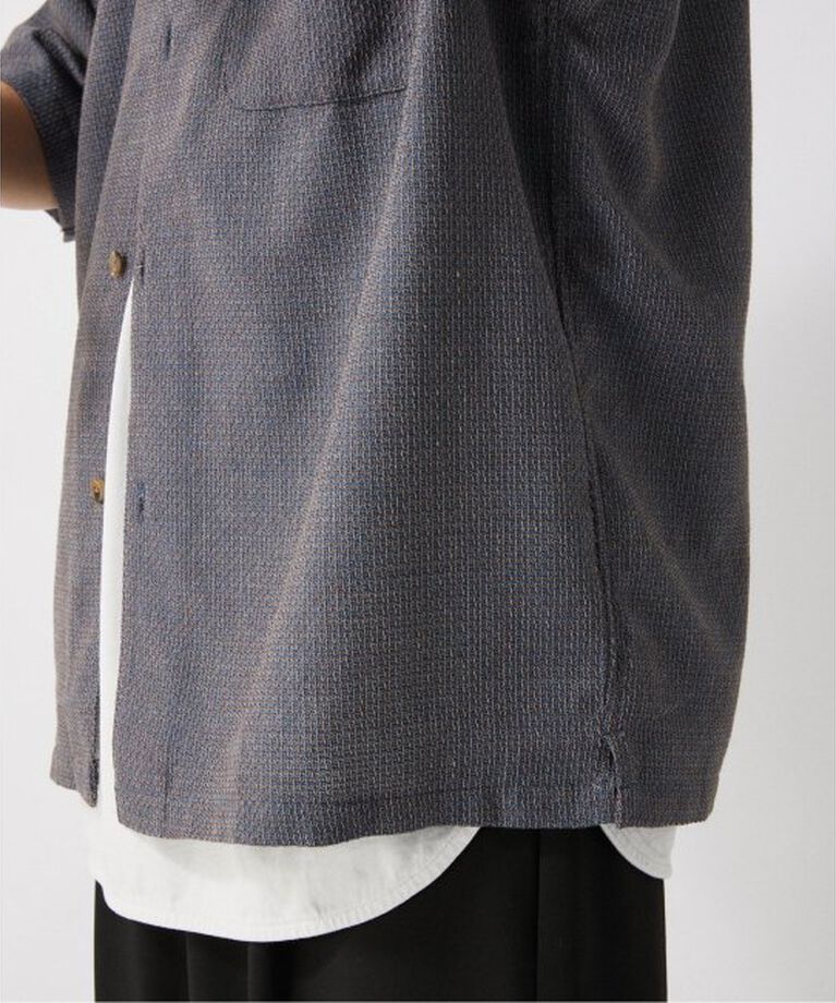 JOURNAL STANDARD relume「C/L メランジ ドビー 半袖シャツ」|シャツ・ブラウス|