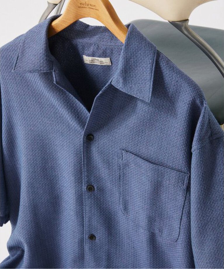 JOURNAL STANDARD relume「C/L メランジ ドビー 半袖シャツ」|シャツ・ブラウス|