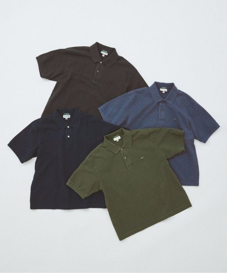 JOURNAL STANDARD「LACOSTE / ラコステ 別注 ピグメント ダイ ヘビー ピケ ポロシャツ」|ポロシャツ|