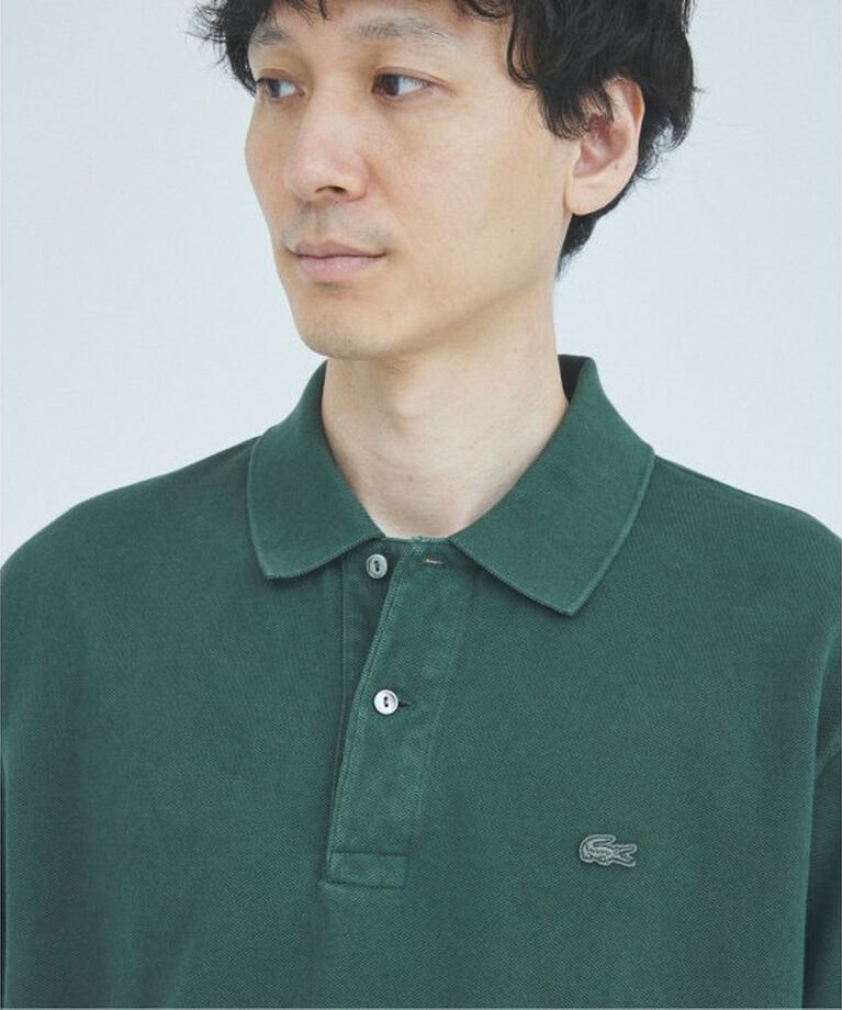 JOURNAL STANDARD「LACOSTE / ラコステ 別注 ピグメント ダイ ヘビー ピケ ポロシャツ」|ポロシャツ|