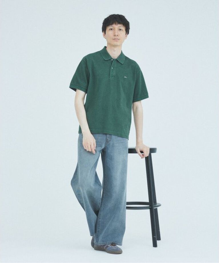 JOURNAL STANDARD「LACOSTE / ラコステ 別注 ピグメント ダイ ヘビー ピケ ポロシャツ」|ポロシャツ|