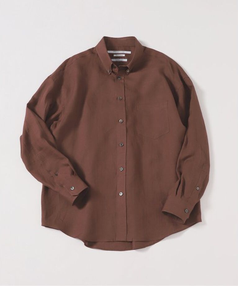 JOURNAL STANDARD「CANCLINI / カンクリーニ ファット ボタンダウン シャツ」|シャツ・ブラウス|ブラウン