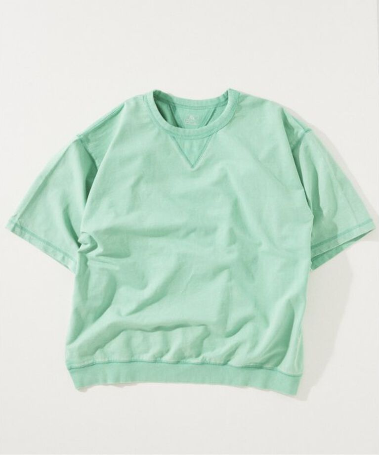 JOURNAL STANDARD relume「《追加》ヴィンテージピグメント ライトスウェットT」|Tシャツ・カットソー|グリーン E