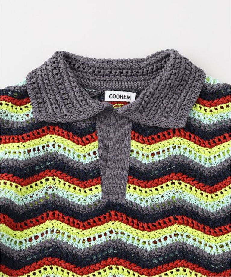 JOURNAL STANDARD relume「COOHEM / コーヘン ZIGZAG SUKASHI KNIT PULLOVER 13-252-020」|ニット・セーター|