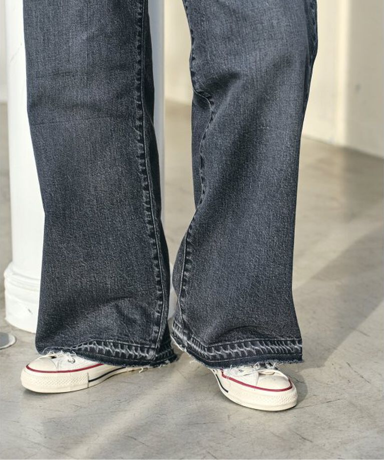 Spick and Span「≪追加2≫5 1/2 LOOSE-STRAIGHT DENIM」|デニム|
