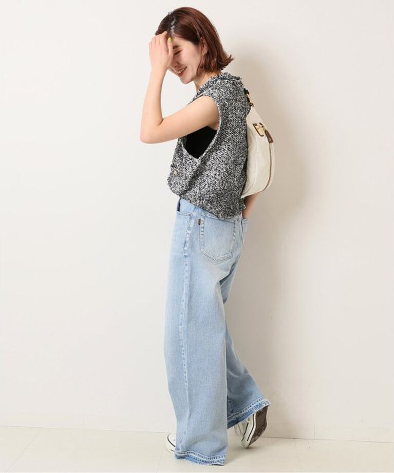 Spick and Span「≪追加2≫5 1/2 LOOSE-STRAIGHT DENIM」|デニム|