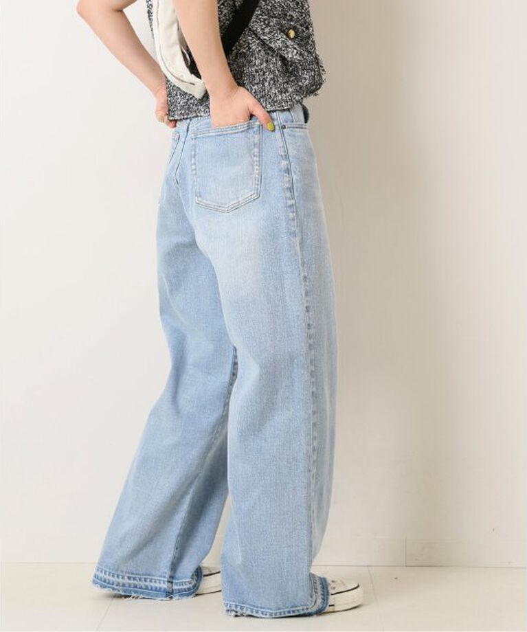 Spick and Span「≪追加2≫5 1/2 LOOSE-STRAIGHT DENIM」|デニム|