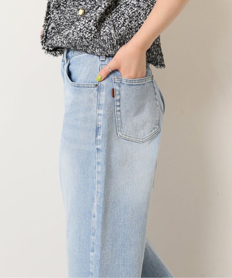 Spick and Span「≪追加2≫5 1/2 LOOSE-STRAIGHT DENIM」|デニム|
