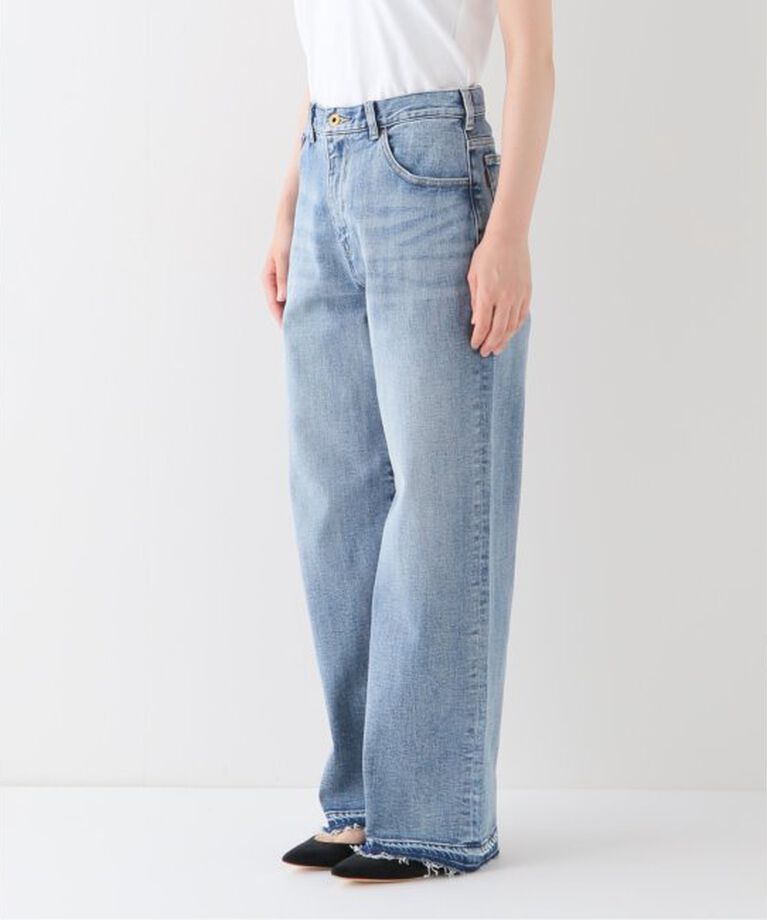 Spick and Span「≪追加2≫5 1/2 LOOSE-STRAIGHT DENIM」|デニム|