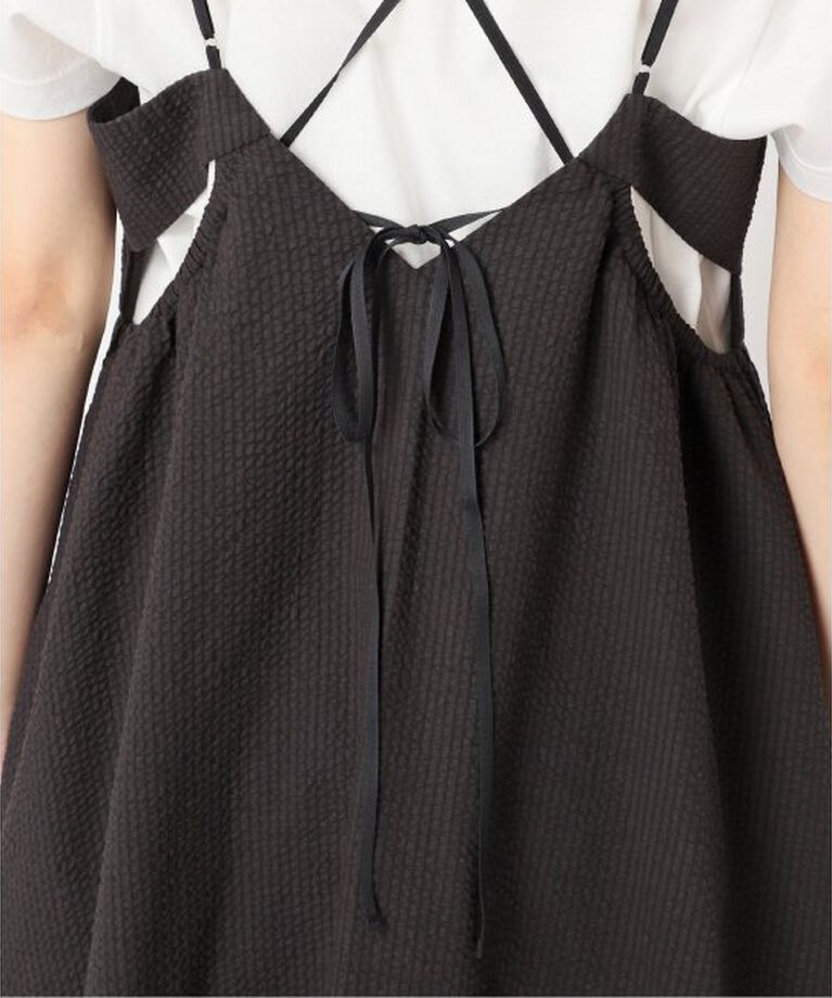 Spick and Span「S.Shiori*S コットンサッカーキャミワンピース」|ワンピース|
