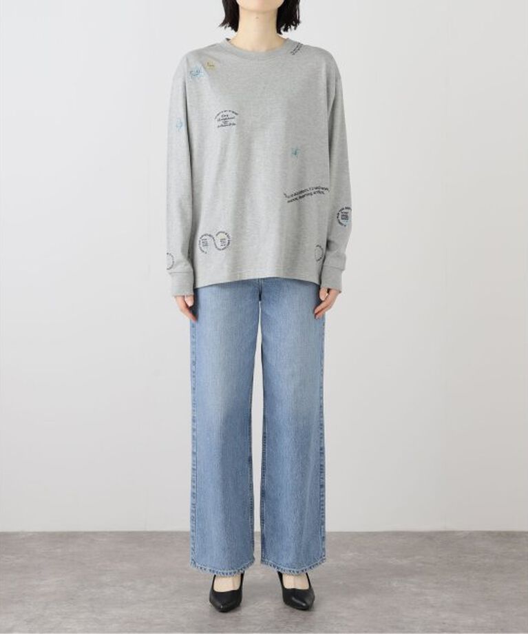 Spick and Span「エンブロイダリーロンT」|Tシャツ・カットソー|