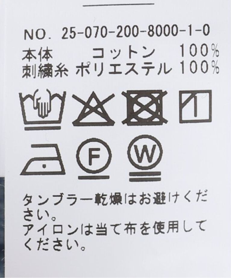 Spick and Span「エンブロイダリーロンT」|Tシャツ・カットソー|