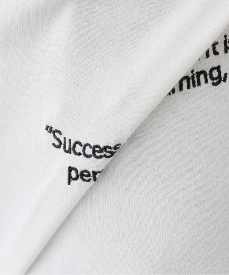 Spick and Span「エンブロイダリーロンT」|Tシャツ・カットソー|