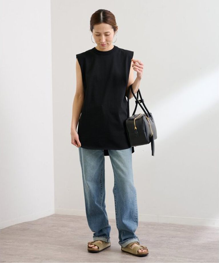 FRAMeWORK「ATON/エイトン 12/-AIR SPINNING ROUND HEM タンクトップ」|タンクトップ|