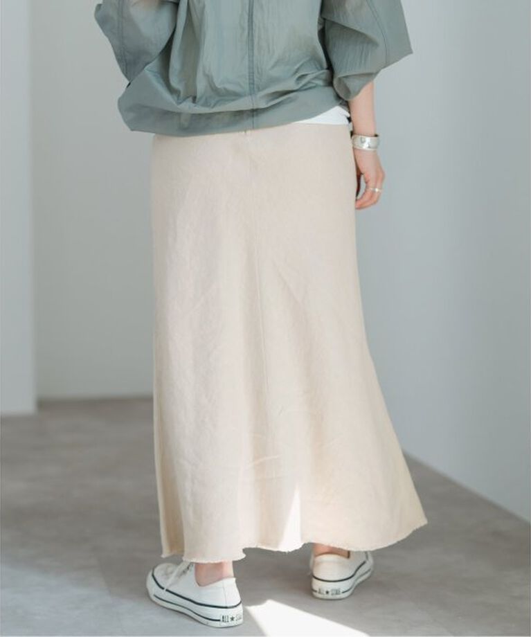 Spick and Span「リネンフレアスカート」|スカート|