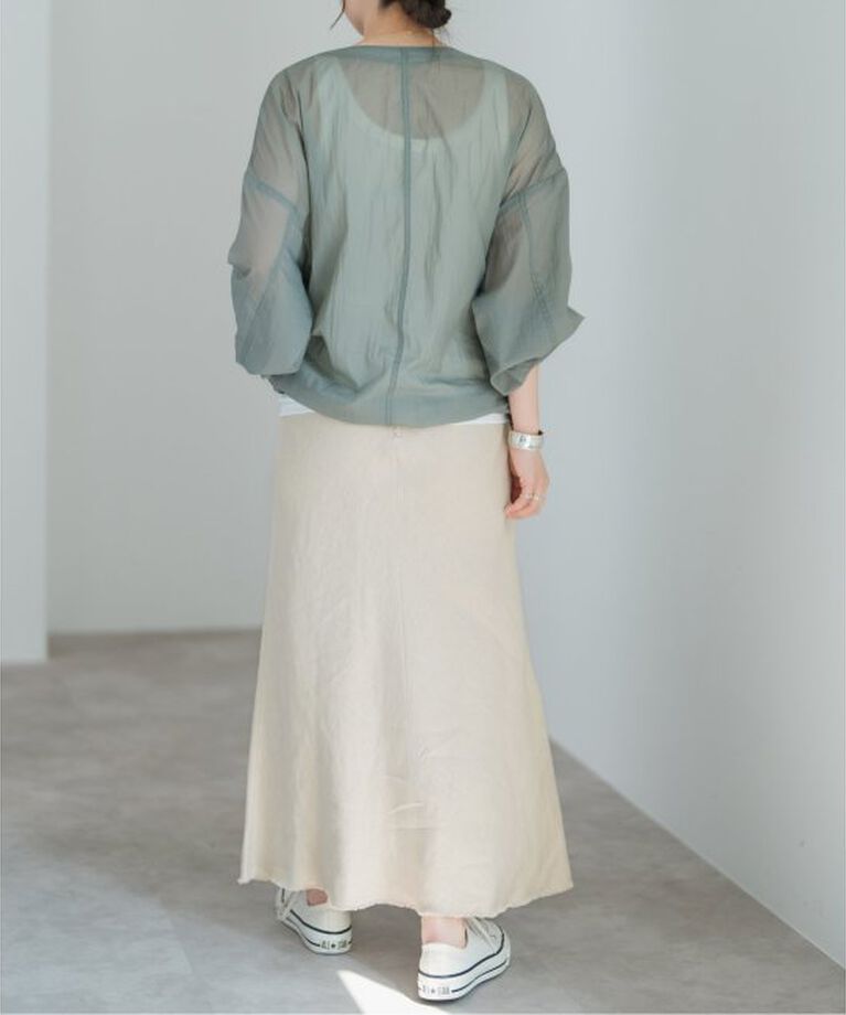 Spick and Span「リネンフレアスカート」|スカート|