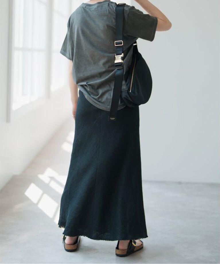 Spick and Span「リネンフレアスカート」|スカート|
