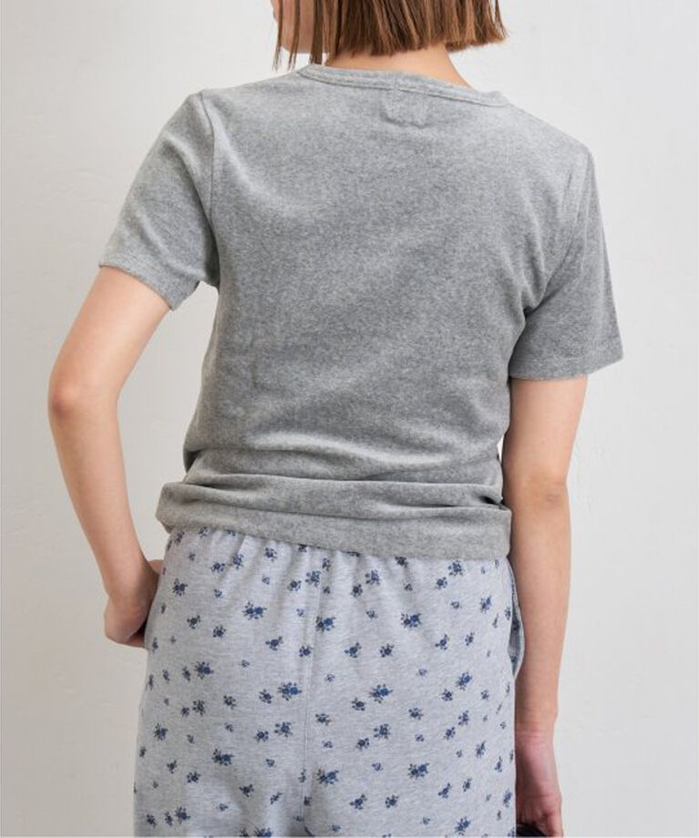 U by SPICK&SPAN「《予約》コットンベロアTEE」|Tシャツ・カットソー|