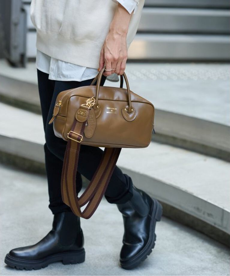 FRAMeWORK「≪追加予約≫YOUNGOLSEN /ヤングアンドオルセン 別注 CHARM WIDE BOTTLE BAG 3」|ショルダー・メッセンジャー|