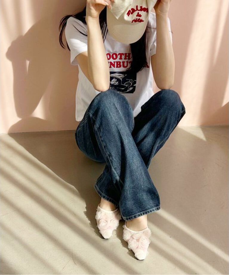  「《WEB限定》Le decore / ル デコレ puffy rose ミュール」|その他|