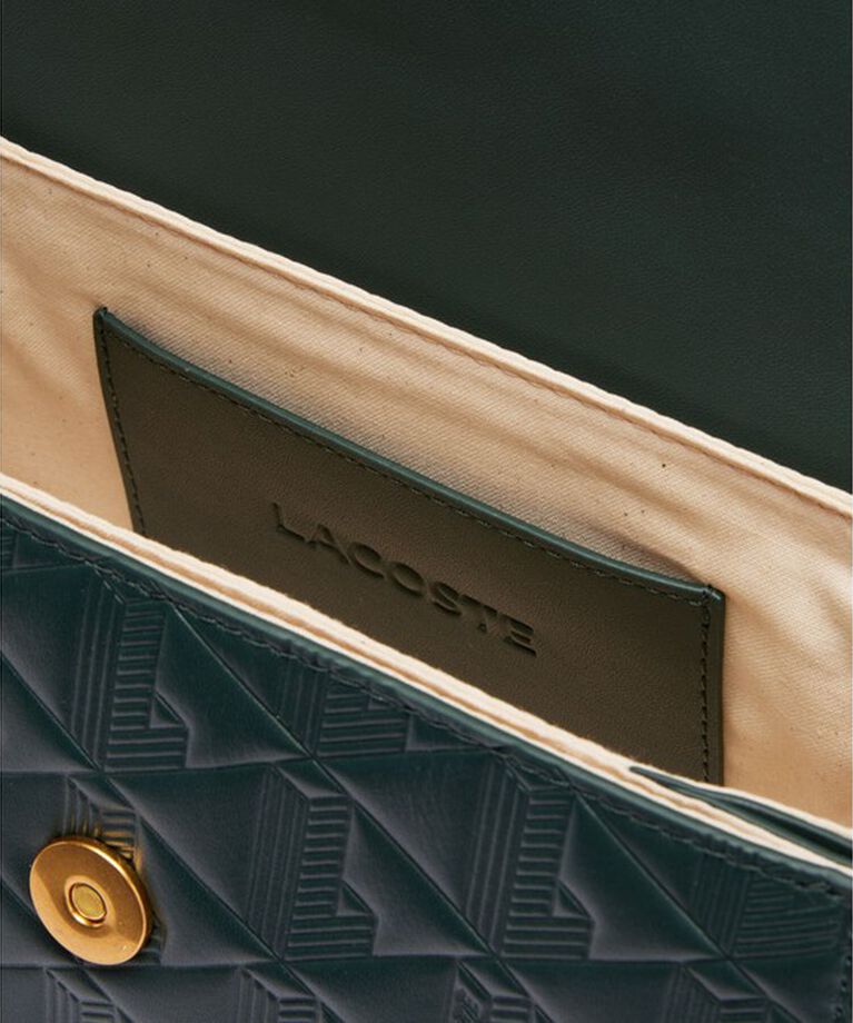 LACOSTE「マヘキ レザーメッセンジャーバッグ / ショルダーバッグ」|ショルダー・メッセンジャー|