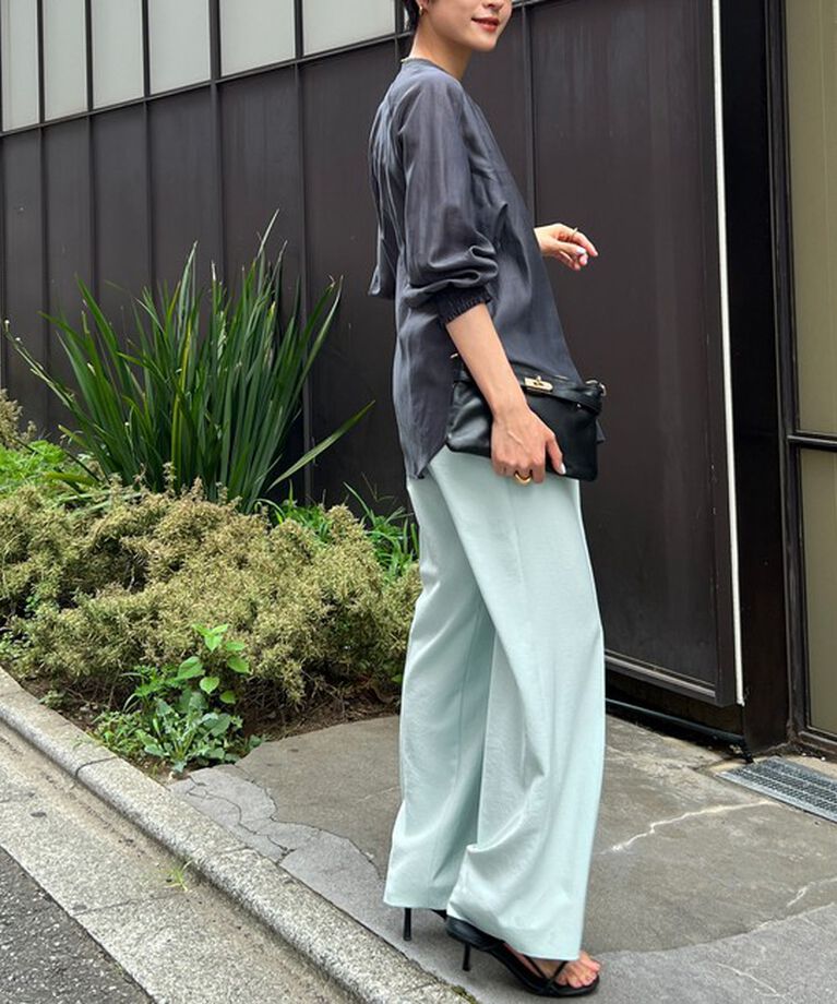 NOLLEY'S「ウォッシャブルイージードロストワイドパンツ」|その他|