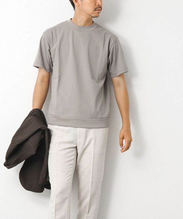 NOLLEY'S goodman「《ビジカジ対応》吸水速乾カノコ ドレスTシャツ」|Tシャツ・カットソー|