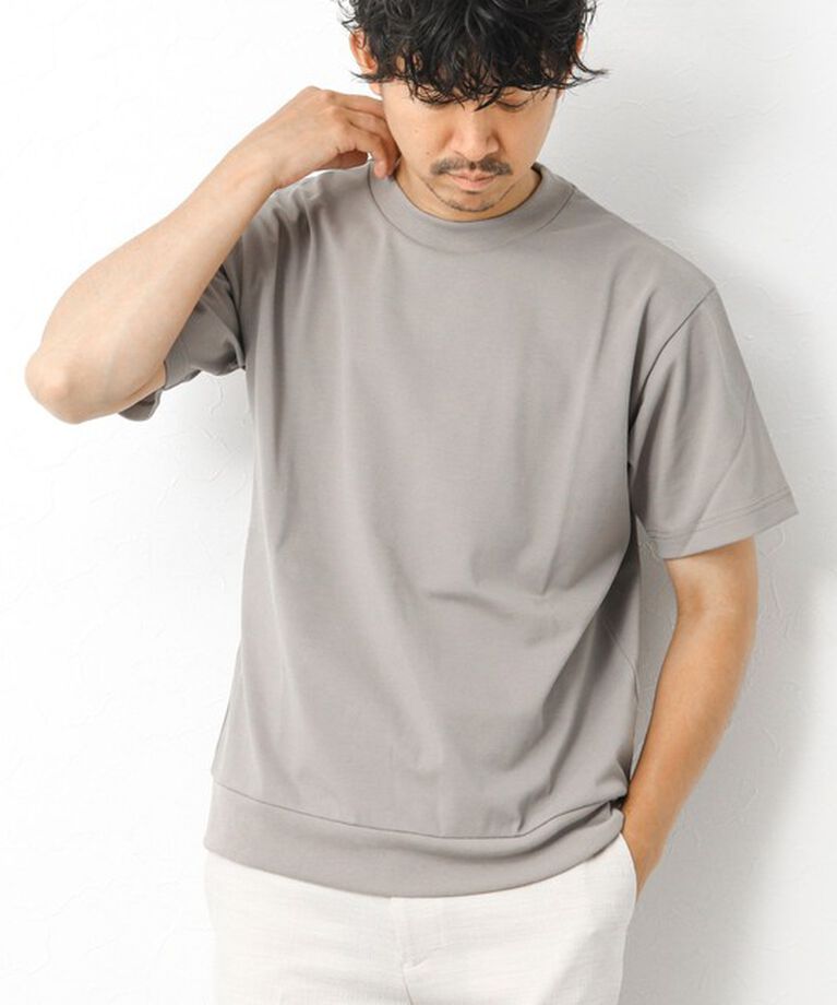 NOLLEY'S goodman「《ビジカジ対応》吸水速乾カノコ ドレスTシャツ」|Tシャツ・カットソー|