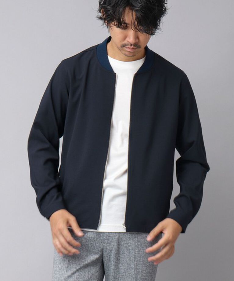 NOLLEY'S goodman「【ACTIVE SECT】"ALL TIME DRY" MA-1 シャツブルゾン」|ブルゾン・スタジャン|