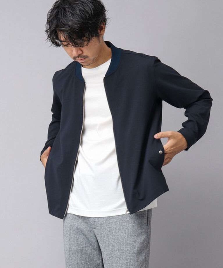 NOLLEY'S goodman「【ACTIVE SECT】"ALL TIME DRY" MA-1 シャツブルゾン」|ブルゾン・スタジャン|