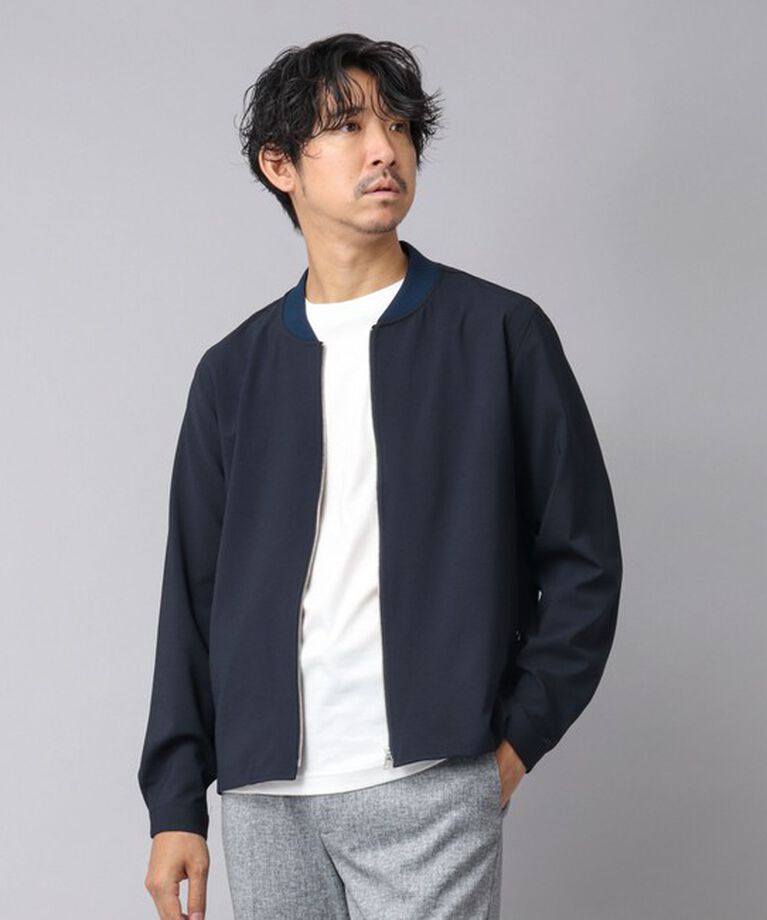NOLLEY'S goodman「【ACTIVE SECT】"ALL TIME DRY" MA-1 シャツブルゾン」|ブルゾン・スタジャン|