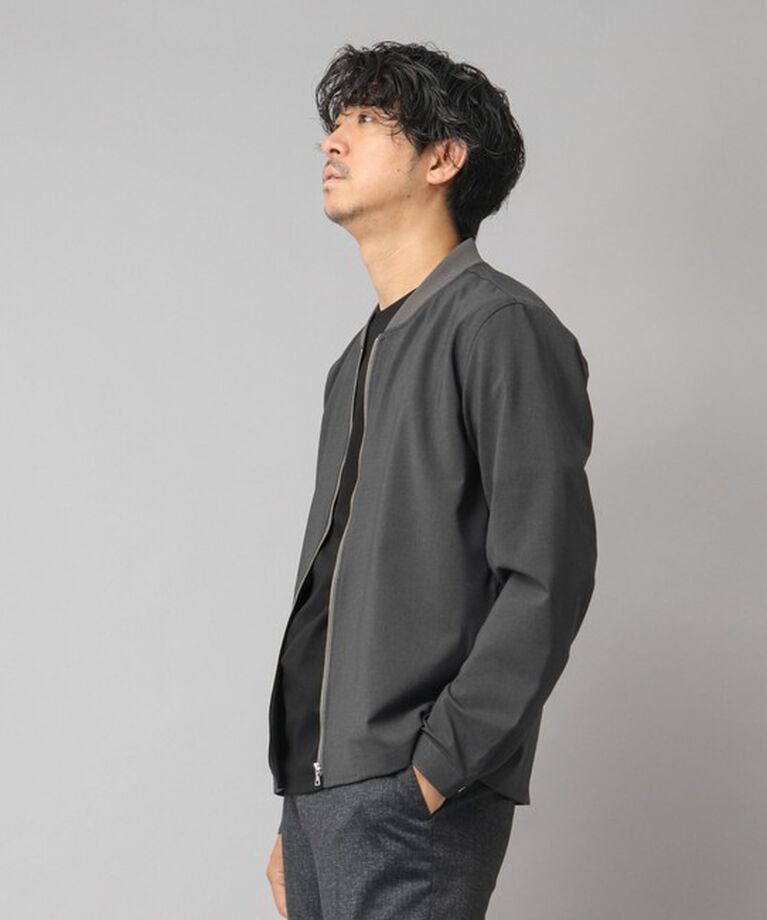NOLLEY'S goodman「【ACTIVE SECT】"ALL TIME DRY" MA-1 シャツブルゾン」|ブルゾン・スタジャン|