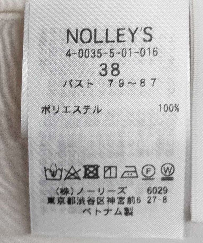 NOLLEY'S「割繊/プリントギャザーブラウス」|シャツ・ブラウス|