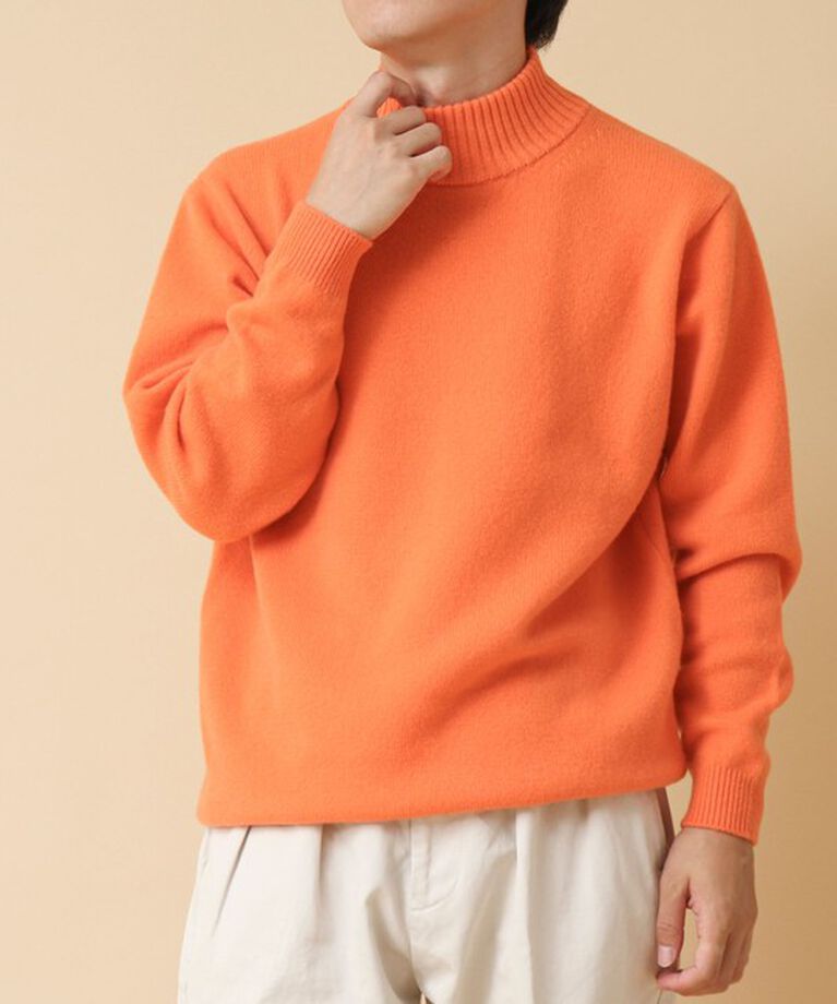 NOLLEY'S goodman「カシミヤ混 MUSIC ハイネックプルオーバーニット 24AW」|ニット・セーター|