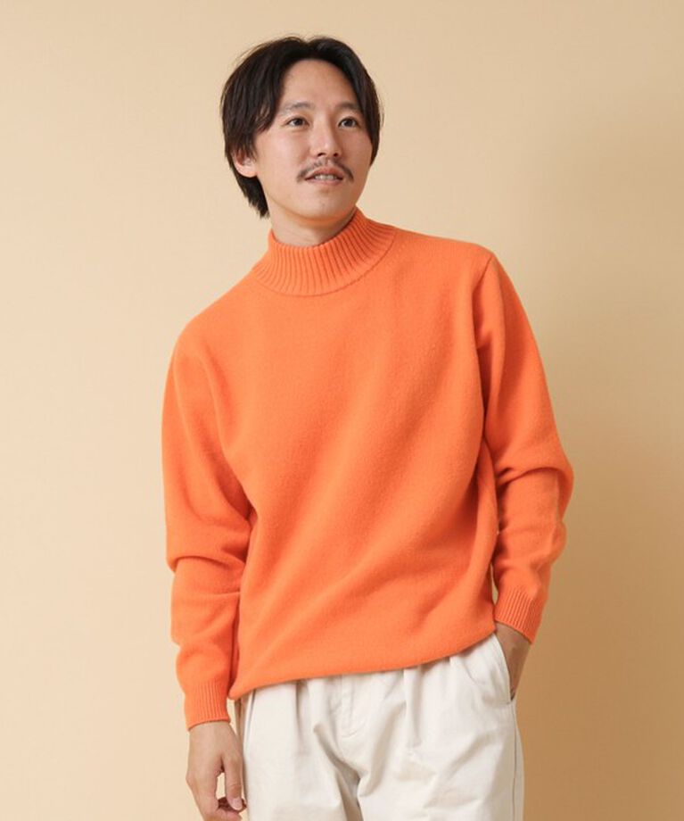 NOLLEY'S goodman「カシミヤ混 MUSIC ハイネックプルオーバーニット 24AW」|ニット・セーター|
