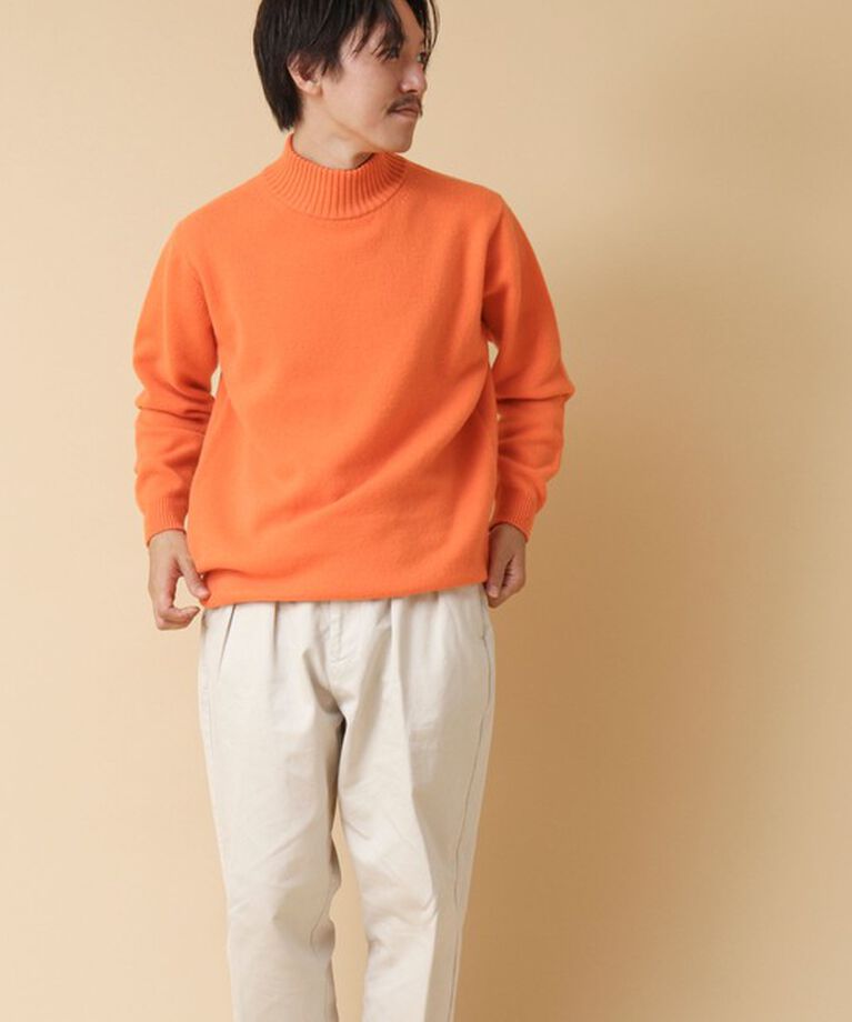 NOLLEY'S goodman「カシミヤ混 MUSIC ハイネックプルオーバーニット 24AW」|ニット・セーター|