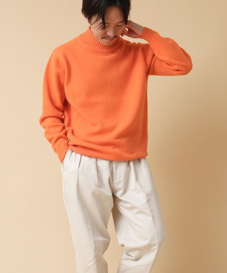 NOLLEY'S goodman「カシミヤ混 MUSIC ハイネックプルオーバーニット 24AW」|ニット・セーター|