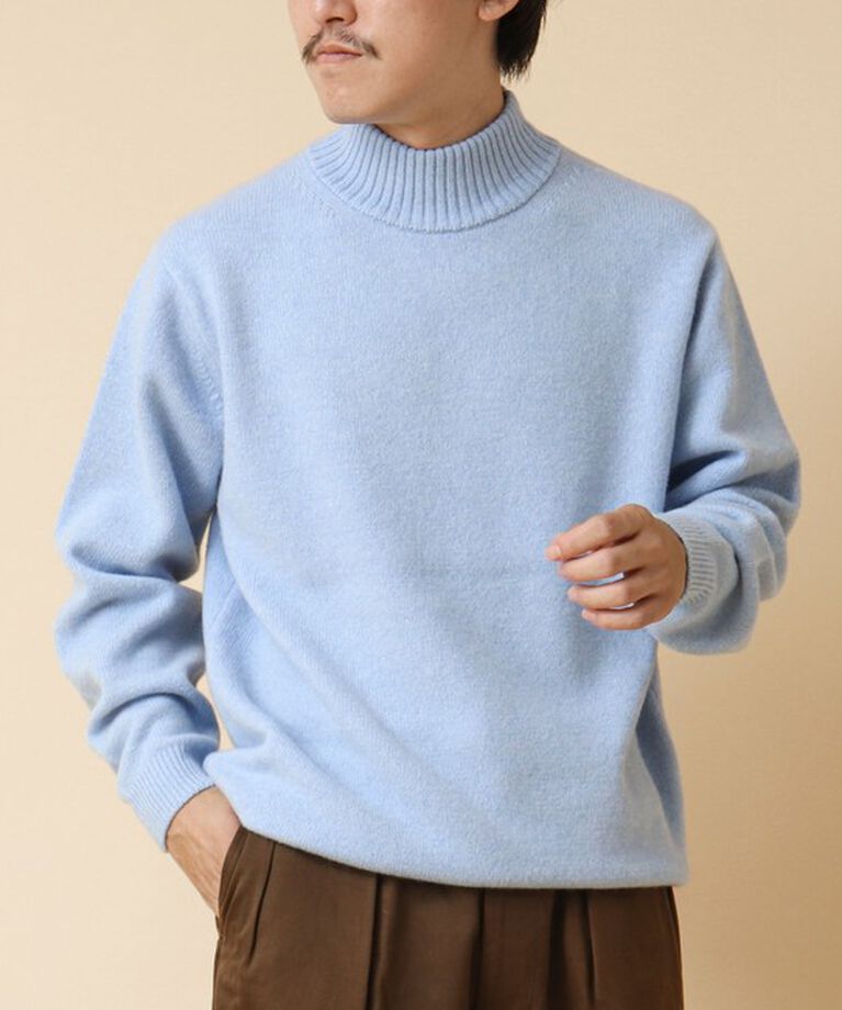 NOLLEY'S goodman「カシミヤ混 MUSIC ハイネックプルオーバーニット 24AW」|ニット・セーター|