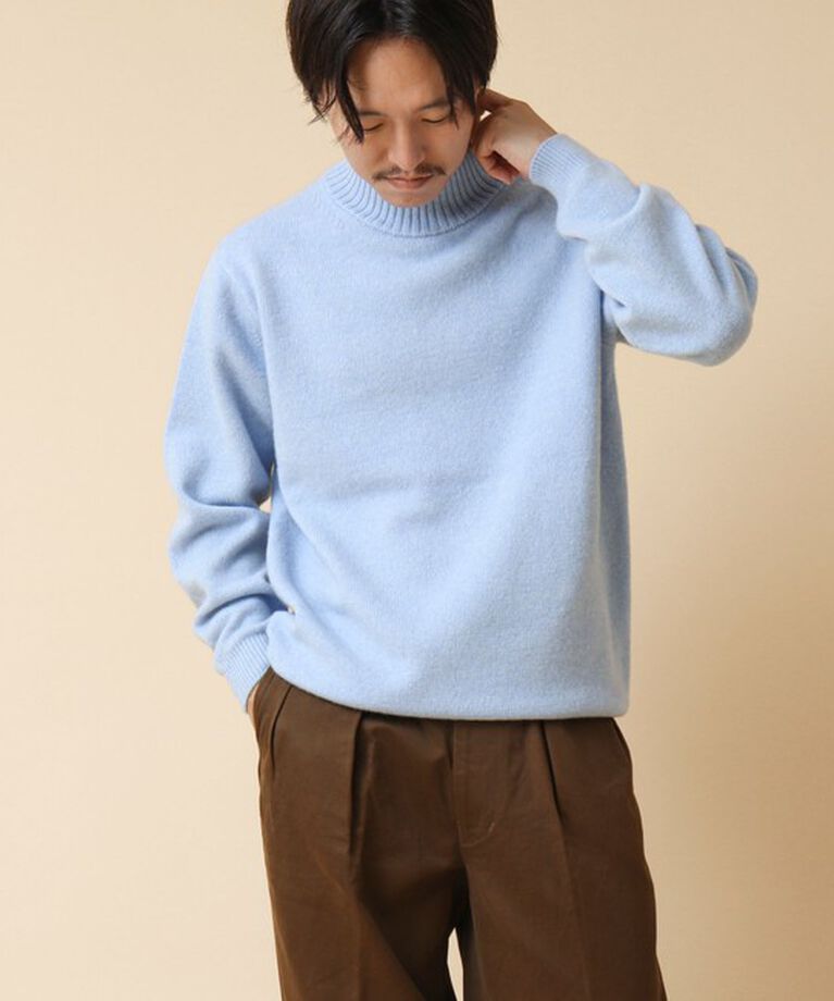 NOLLEY'S goodman「カシミヤ混 MUSIC ハイネックプルオーバーニット 24AW」|ニット・セーター|