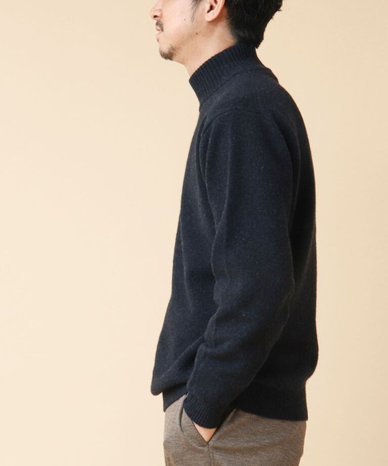 NOLLEY'S goodman「カシミヤ混 MUSIC ハイネックプルオーバーニット 24AW」|ニット・セーター|